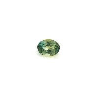 0.77 ct Oval Green Natural Sapphire