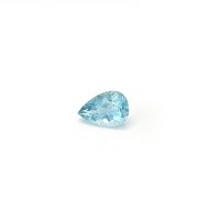 0.40 ct Pear Blue Natural Aquamarine