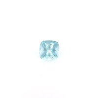 0.58 ct Cushion Blue Natural Aquamarine
