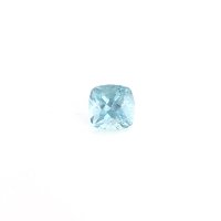 0.65 ct Cushion Blue Natural Aquamarine