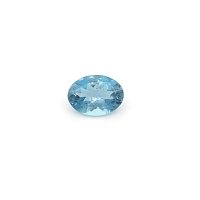 0.67 ct Oval Blue Natural Aquamarine