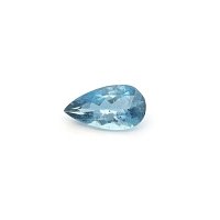 0.95 ct Pear Blue Natural Aquamarine