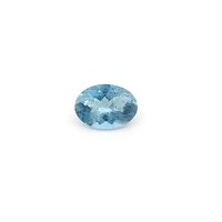 0.66 ct Oval Blue Natural Aquamarine