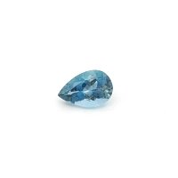 0.75 ct Pear Blue Natural Aquamarine