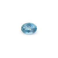 0.67 ct Oval Blue Natural Aquamarine