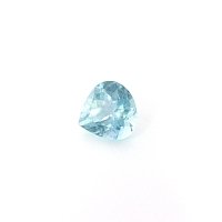 0.90 ct Pear Blue Natural Aquamarine
