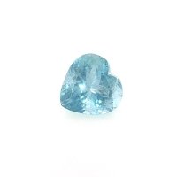 2.35 ct Heart Blue Natural Aquamarine