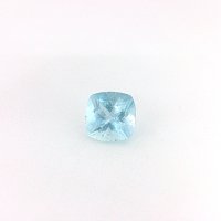 0.78 ct Cushion Blue Natural Aquamarine
