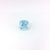 0.53 ct Cushion Blue Natural Aquamarine