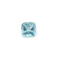 0.83 ct Cushion Blue Natural Aquamarine