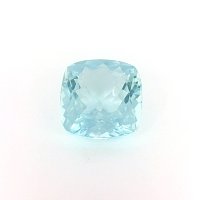 4.12 ct Cushion Blue Natural Aquamarine