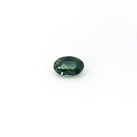0.56 ct Oval Green Natural Sapphire