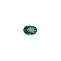 0.46 ct Oval Green Natural Sapphire