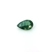 1.04 ct Pear Green Natural Sapphire