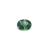 1.13 ct Oval Green Natural Sapphire