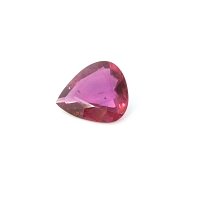 2.00 ct Pear Red Natural Ruby