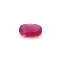 2.20 ct Cushion Red Natural Ruby