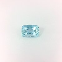 0.97 ct Cushion Blue Natural Aquamarine
