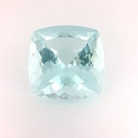 9.07 ct Cushion Blue Natural Aquamarine
