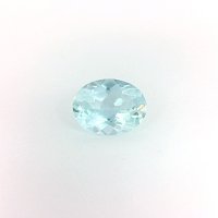 1.35 ct Oval Blue Natural Aquamarine