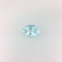 0.69 ct Oval Blue Natural Aquamarine