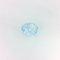 0.63 ct Oval Blue Natural Aquamarine