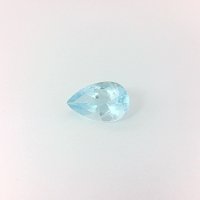 0.78 ct Pear Blue Natural Aquamarine