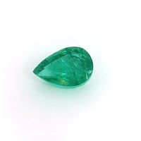 2.56 ct Pear Green Natural Emerald