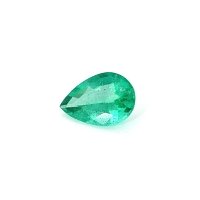 1.31 ct Pear Green Natural Emerald