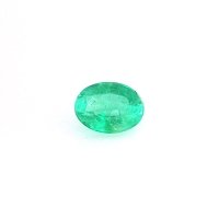 1.22 ct Oval Green Natural Emerald