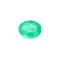 1.74 ct Oval Green Natural Emerald
