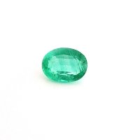 1.26 ct Oval Green Natural Emerald