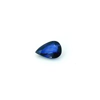 0.67 ct Pear Blue Natural Sapphire