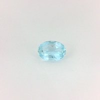 0.74 ct Oval Blue Natural Aquamarine