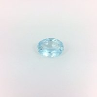 0.68 ct Oval Blue Natural Aquamarine