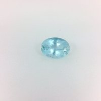 0.76 ct Oval Blue Natural Aquamarine
