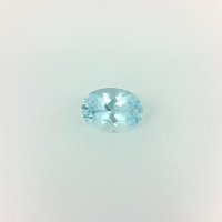 0.68 ct Oval Blue Natural Aquamarine