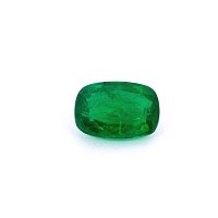 2.30 ct Cushion Green Natural Emerald