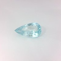 1.59 ct Pear Blue Natural Aquamarine