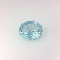2.61 ct Oval Blue Natural Aquamarine