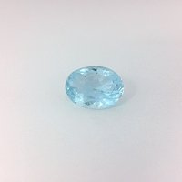 1.16 ct Oval Blue Natural Aquamarine