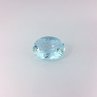 1.38 ct Oval Blue Natural Aquamarine