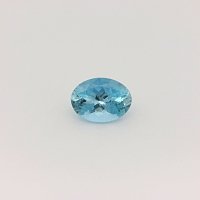 0.96 ct Oval Blue Natural Aquamarine
