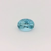 1.37 ct Oval Blue Natural Aquamarine