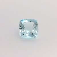 2.74 ct Cushion Blue Natural Aquamarine