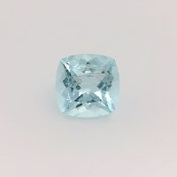 3.08 ct Cushion Blue Natural Aquamarine
