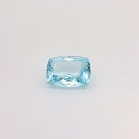 4.38 ct Cushion Blue Natural Aquamarine