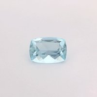 6.19 ct Cushion Blue Natural Aquamarine
