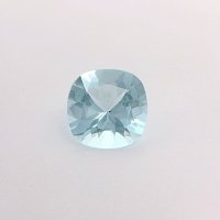 6.76 ct Cushion Blue Natural Aquamarine