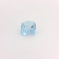 0.93 ct Cushion Blue Natural Aquamarine